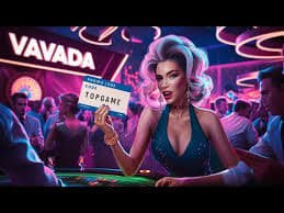 Tampilan meja Caribbean Stud Poker langsung di ultra33 dengan dealer profesional